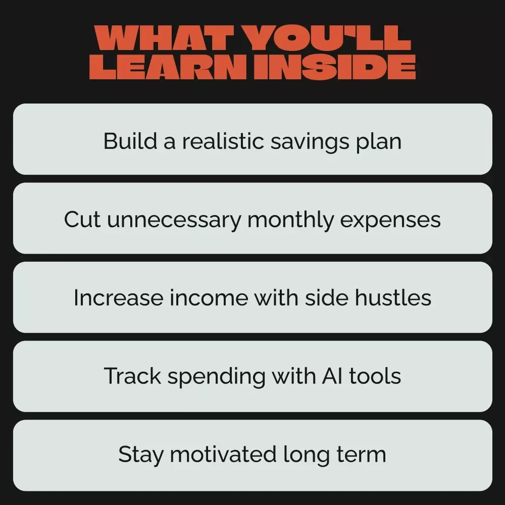 Smart Ways to Save Money Every Month – The Best Way to Save Money Monthly | Budgeting Guide & Practical Savings Plan Ebook