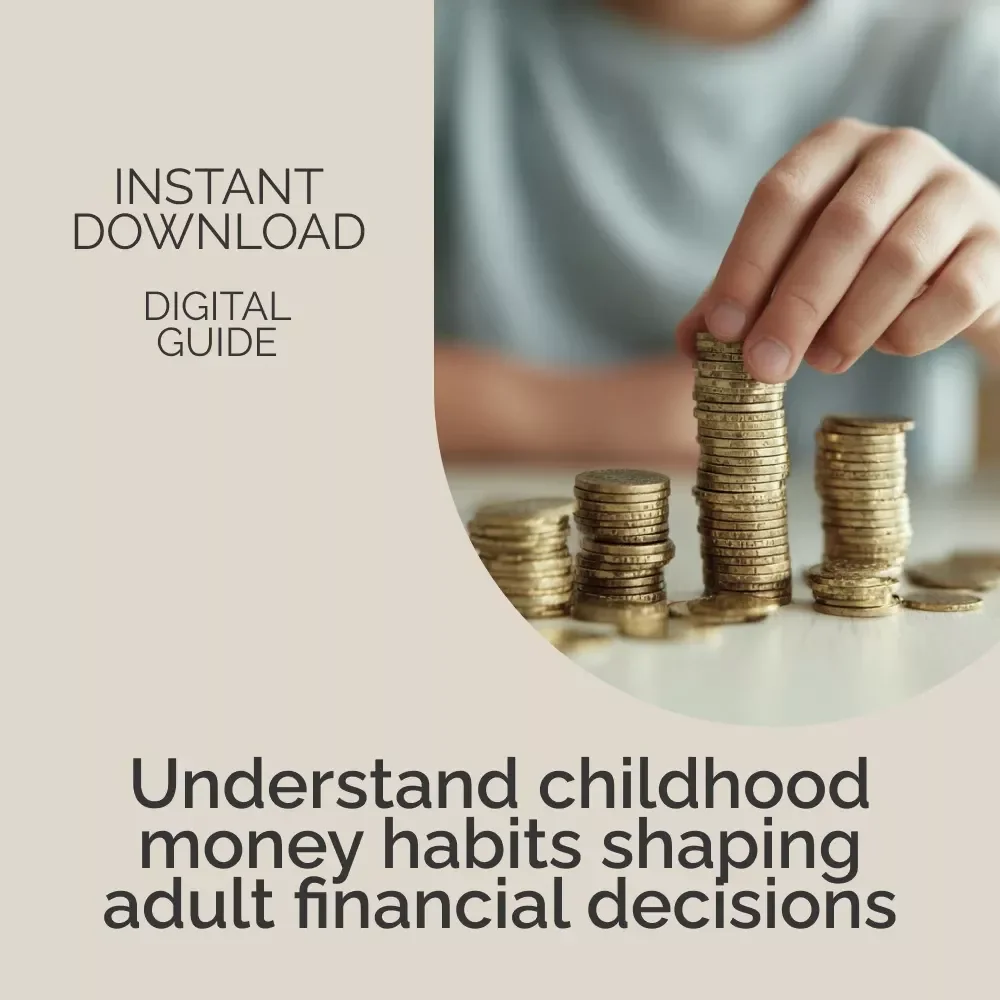 How Childhood Money Habits Shape Your Adult Decisions | Practical Guide to Understanding Money Habits Learned as Child Affect Adulthood Decisions