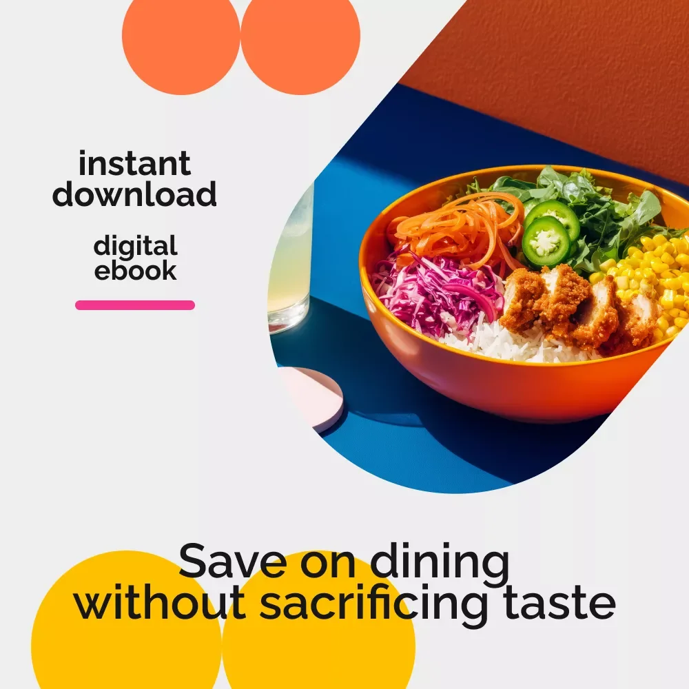 Cutting Eating-Out Costs Without Losing Flavor | Smart Food Budgeting eBook | How to Cut Down Eating Out Expenses Guide