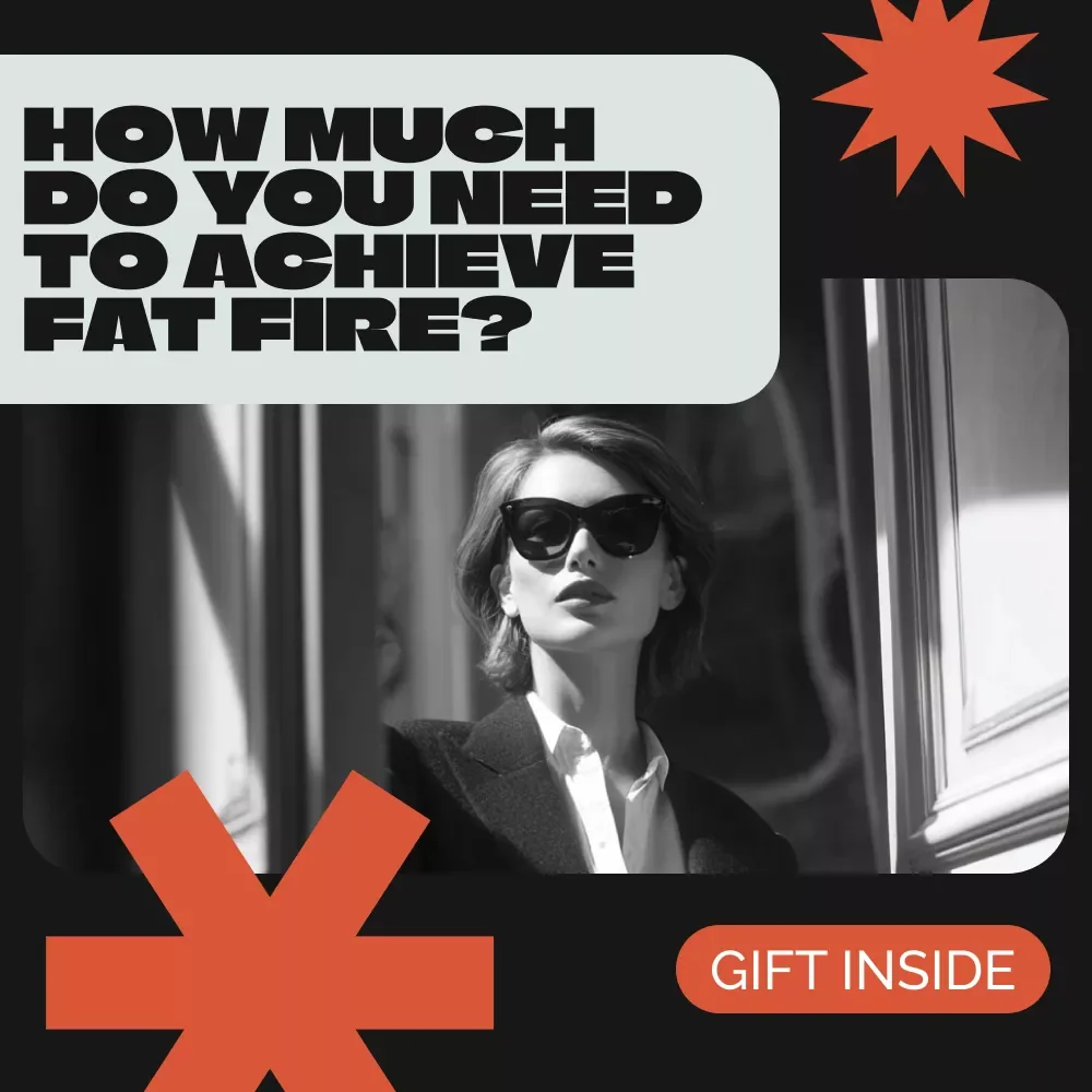 How Much Do You Need to Achieve Fat FIRE? | Luxury FIRE Planning eBook Explaining How Much Do You Need for Fat FIRE, Wealth Goal Calculator Guide, Digital Download