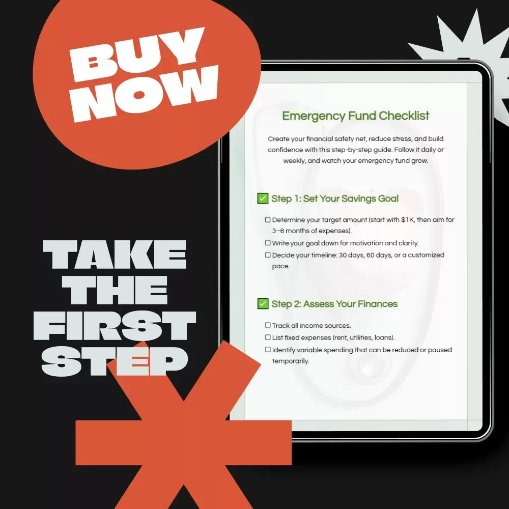 Emergency Fund Checklist | Simple Step-by-Step Emergency Fund Checklist for Financial Security & Peace of Mind