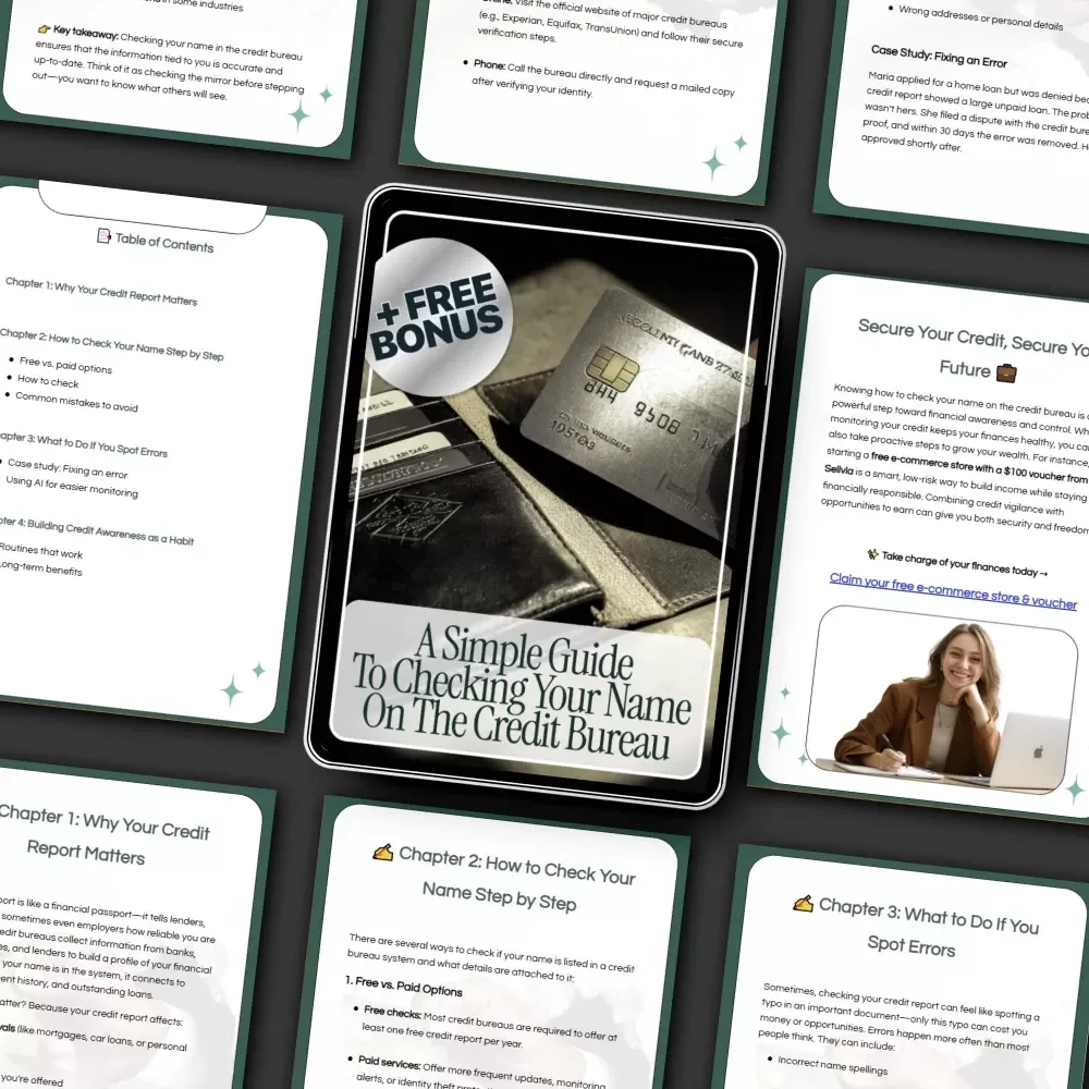 A Simple Guide to Checking Your Name on the Credit Bureau | Easy Credit Report Check Guide | Learn How to Check My Name on Credit Bureau