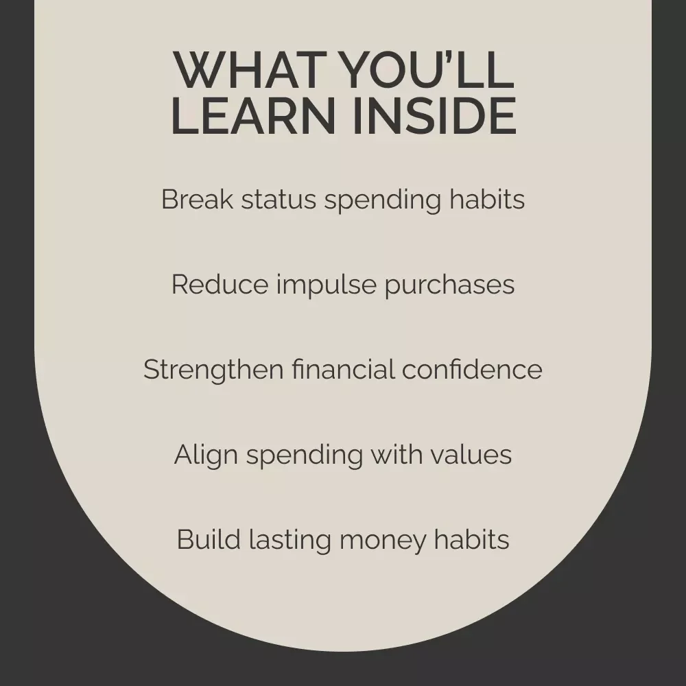 How to Avoid Buying to Impress: Mastering Mindful Spending – A Practical Guide on how to avoid buying to impress, Break Free from Status Spending & Build Lasting Financial Confidence