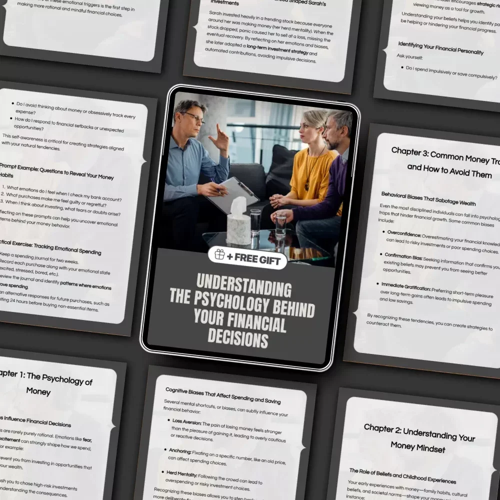 Understanding the Psychology Behind Your Financial Decisions – money and psychology eBook for Smarter Spending, Saving & Investing Habits