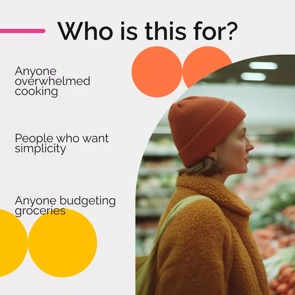 Minimalist Meal Planning: Simplify Your Cart – A Step-by-Step Checklist for Meal Planning for Minimalist Grocery Shopping, Streamline Meals, Reduce Waste, and Save Time and Money