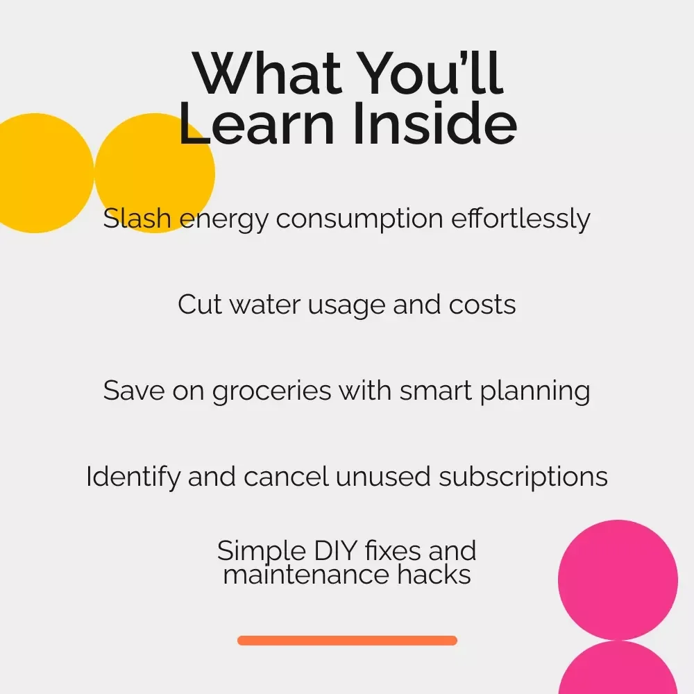 Smart Ways to Save Money on Your Bills: Essential eBook Guide to Cutting Household Costs