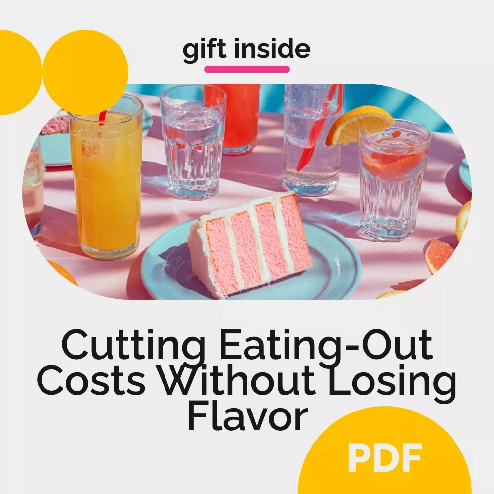 Cutting Eating-Out Costs Without Losing Flavor | Smart Food Budgeting eBook | How to Cut Down Eating Out Expenses Guide