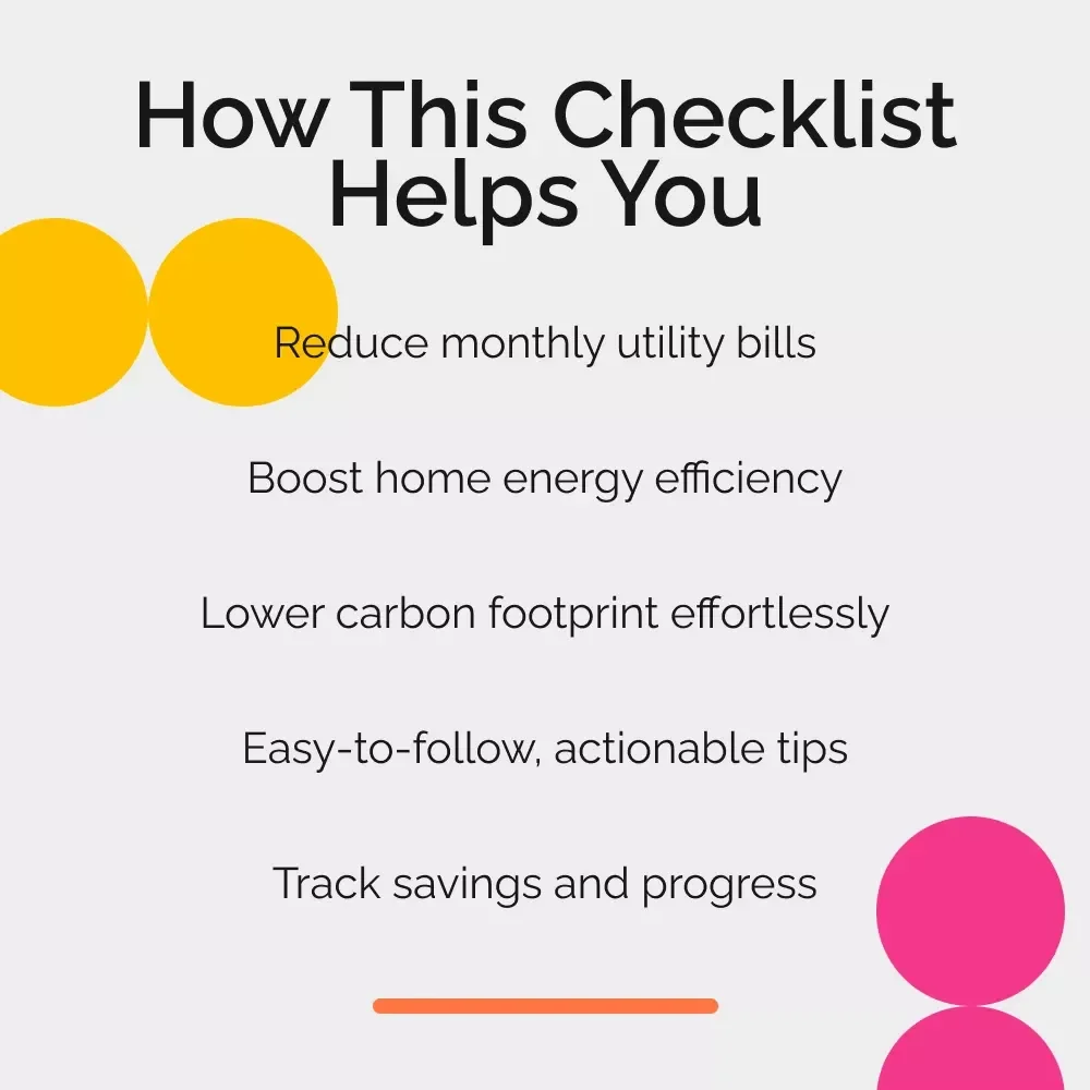 Quick Energy Savings Checklist: Easy Ways to Save Money on Gas & Electricity Bills