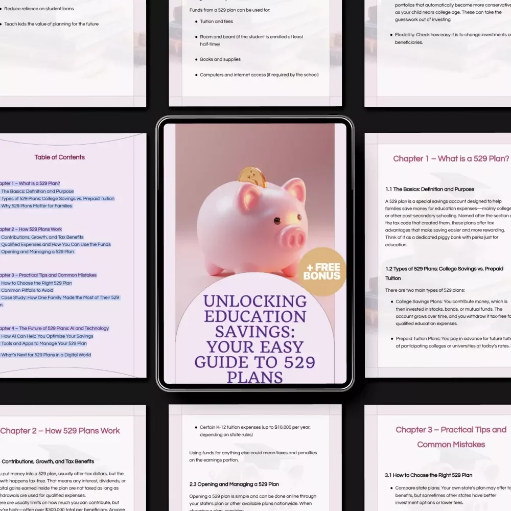 Unlocking Education Savings: Your Easy Guide to 529 Plans – What Is a 529 Plan Explained, Smart College Savings Guide, Family-Friendly Financial Planning Download