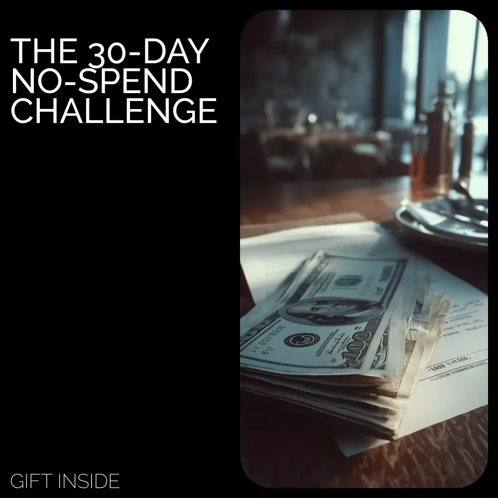 The 30-Day No-Spend Challenge Checklist | Kickstart Your Financial Freedom Journey