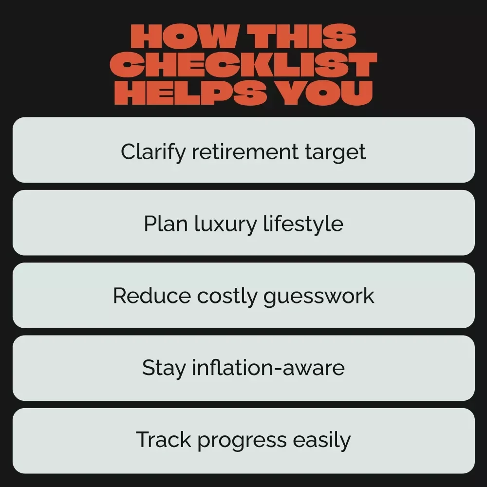 Checklist: Your Path to Fat FIRE Financial Freedom | Luxury FIRE Planning Checklist Answering How Much Do You Need for Fat FIRE, Printable Wealth Tracker, Digital Download