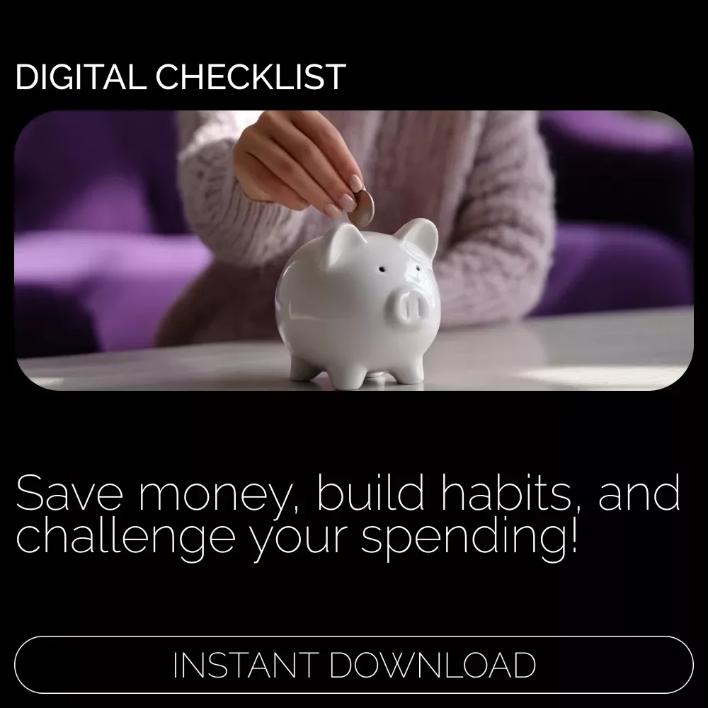 The 30-Day No-Spend Challenge Checklist | Kickstart Your Financial Freedom Journey