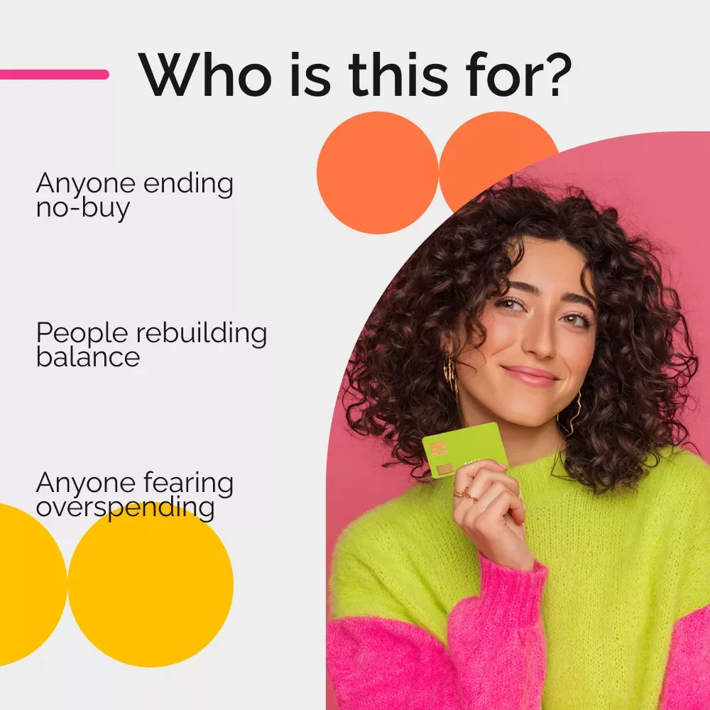 How to Avoid Binge Spending After Your No-Buy Year | Mindful Spending Reset Guide | Post No-Buy Transition Plan