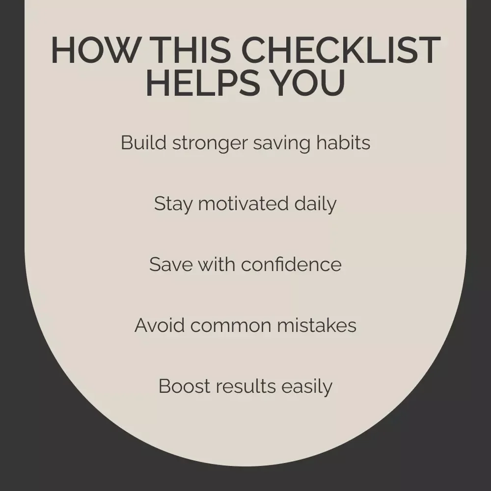 Envelope Challenge Psychology Checklist | Savings Psychology Behind Envelope Challenge | Budgeting Motivation Printable | Digital Savings Checklist