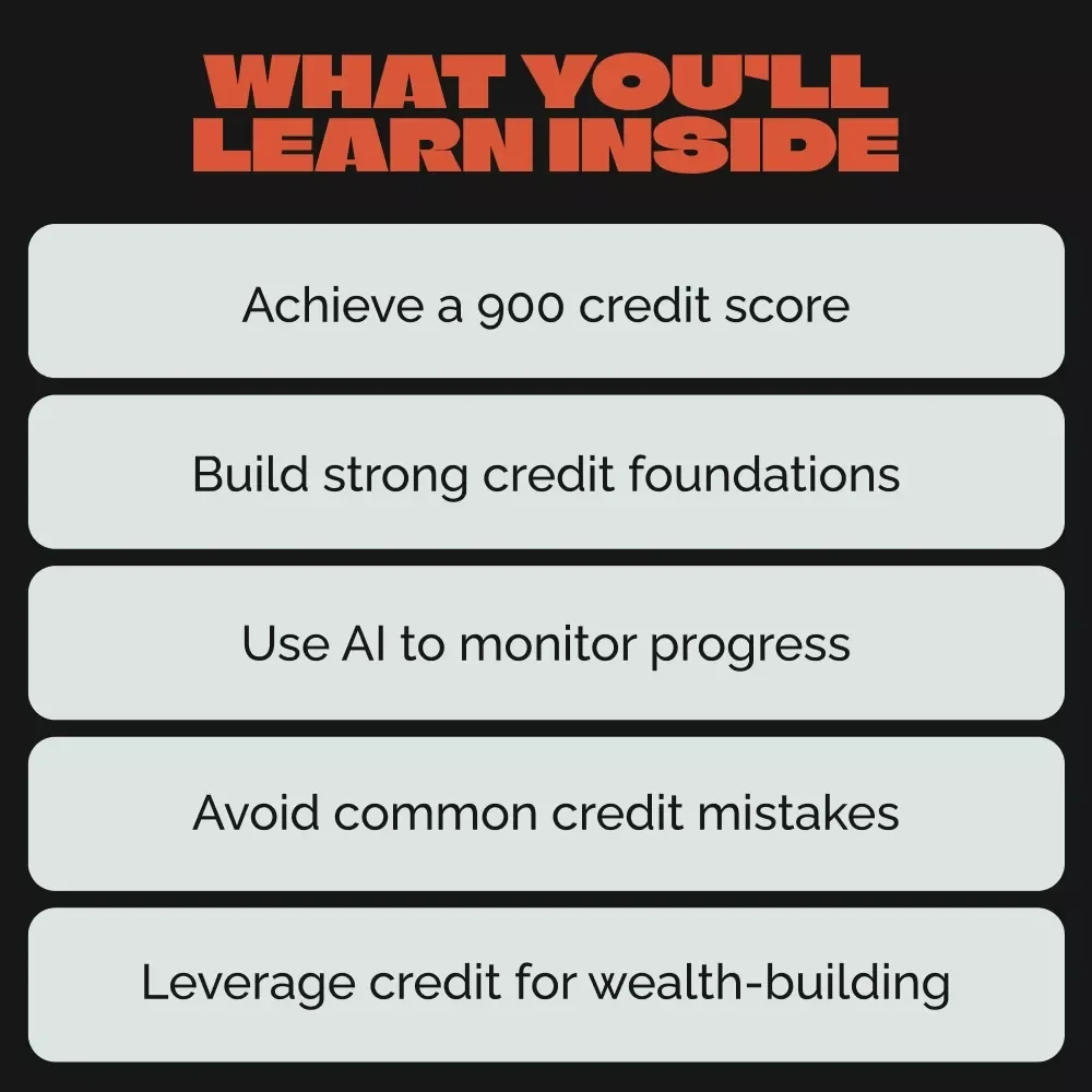 The 900 Credit Score Playbook: How to Get a 900 Credit Score and Master Your Financial Future