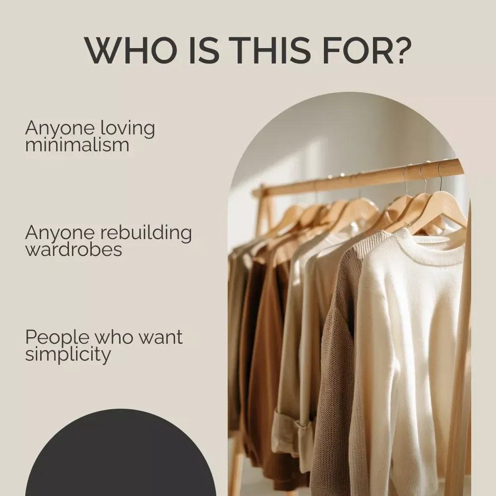 Capsule Wardrobe Magic: Simplify Your Style – Minimalist Wardrobe Capsule Tips Guide for Effortless Outfits & Closet Clarity