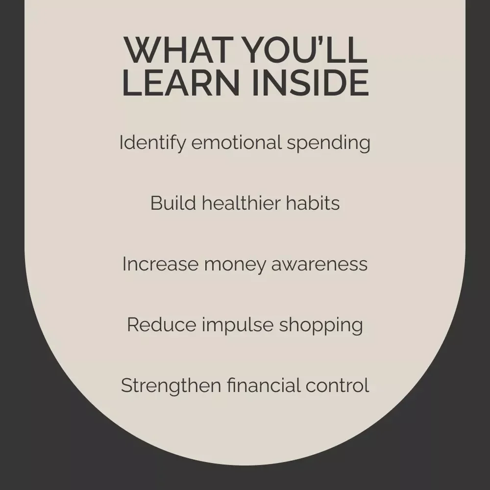 How to Stop Retail Therapy and Take Control of Your Money — Financial Wellness Guide for Impulse Spending, Emotional Spending Help, Printable Budget Mindset Tools, Digital Download | how to stop retail therapy