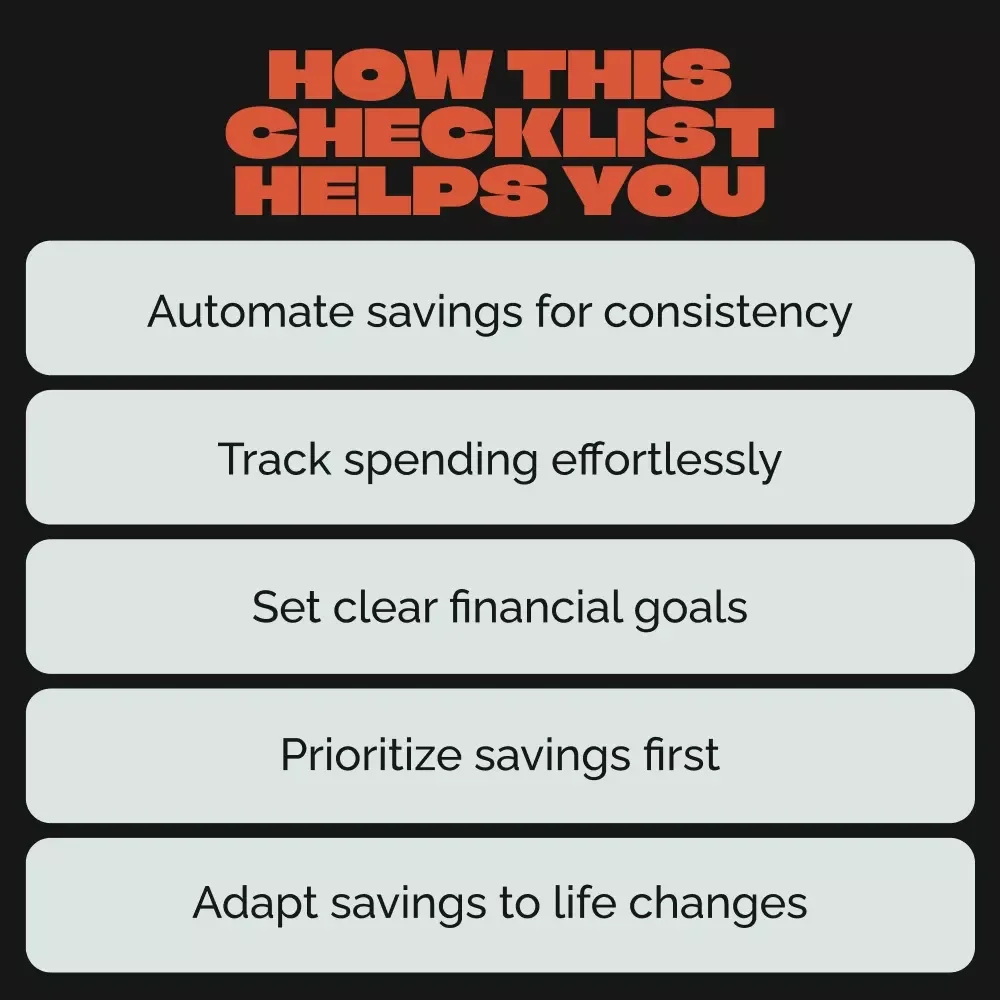 Pay Yourself First: A Simple Checklist to Build Wealth - Digital Download Guide