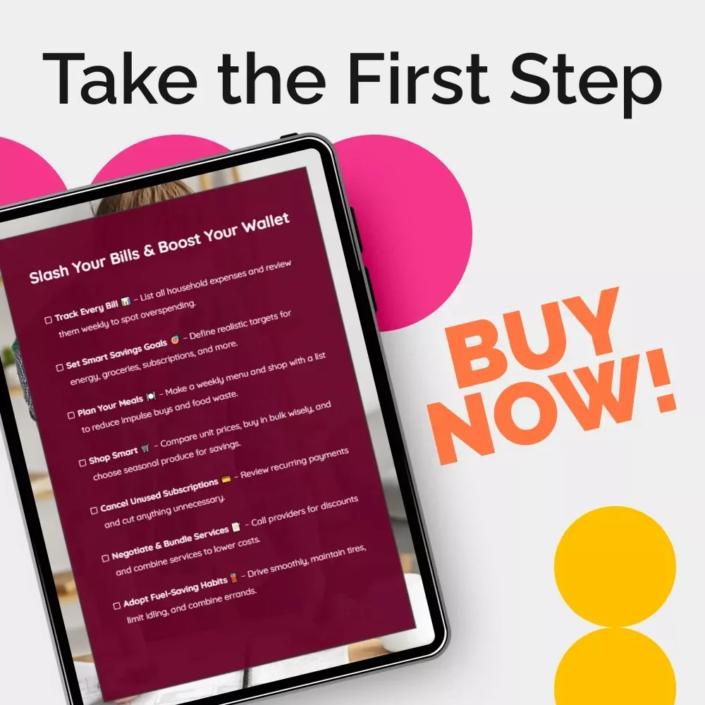 Slash Your Bills & Boost Your Wallet – Practical Checklist to Save on Household Bills