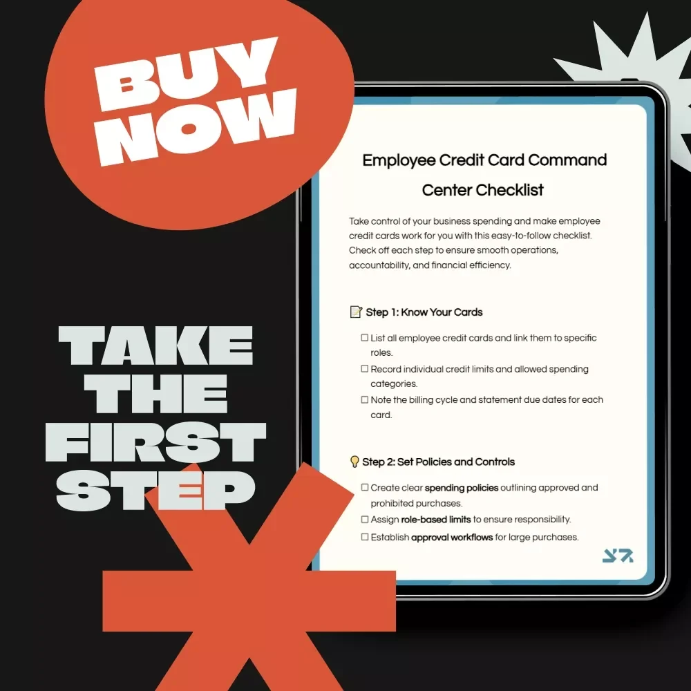 Employee Credit Card Command Center Checklist: Manage Employee Credit Cards & Maximize Efficiency