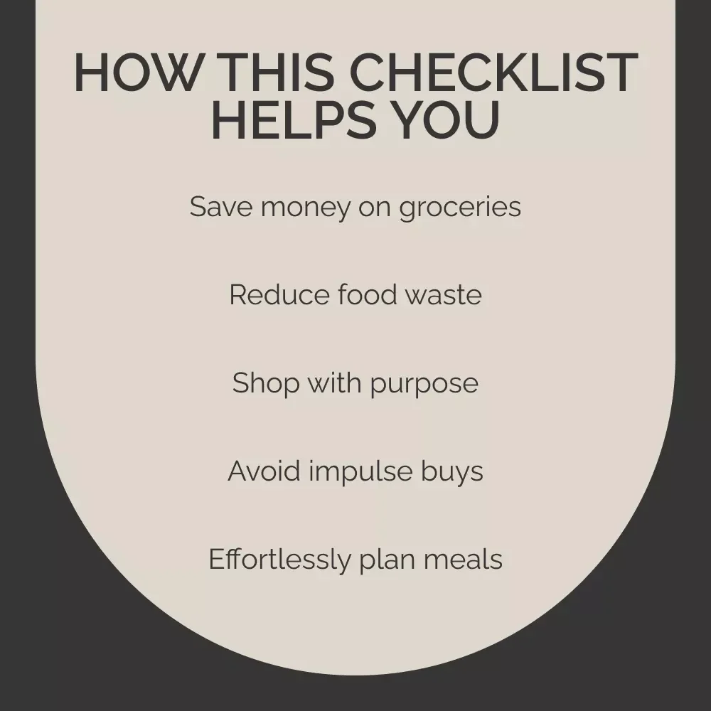 The “Click, Don’t Browse” Grocery Checklist: Avoid Impulse Buys & Shop Smarter