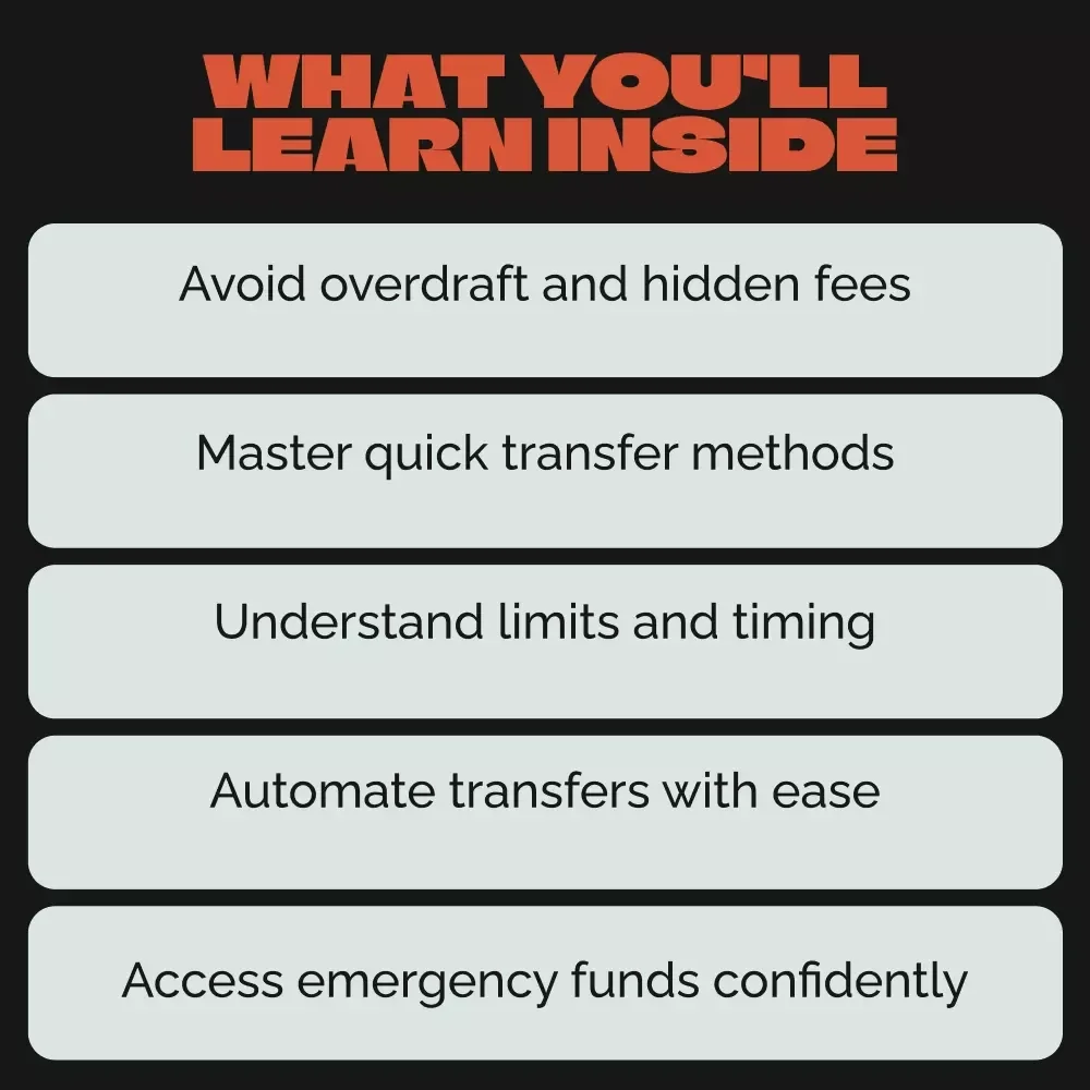 Master Moving Funds from Savings to Checking – The Ultimate Guide on How to Move Money From Savings to Checking Quickly, Safely & Without Fees | Digital Download Ebook