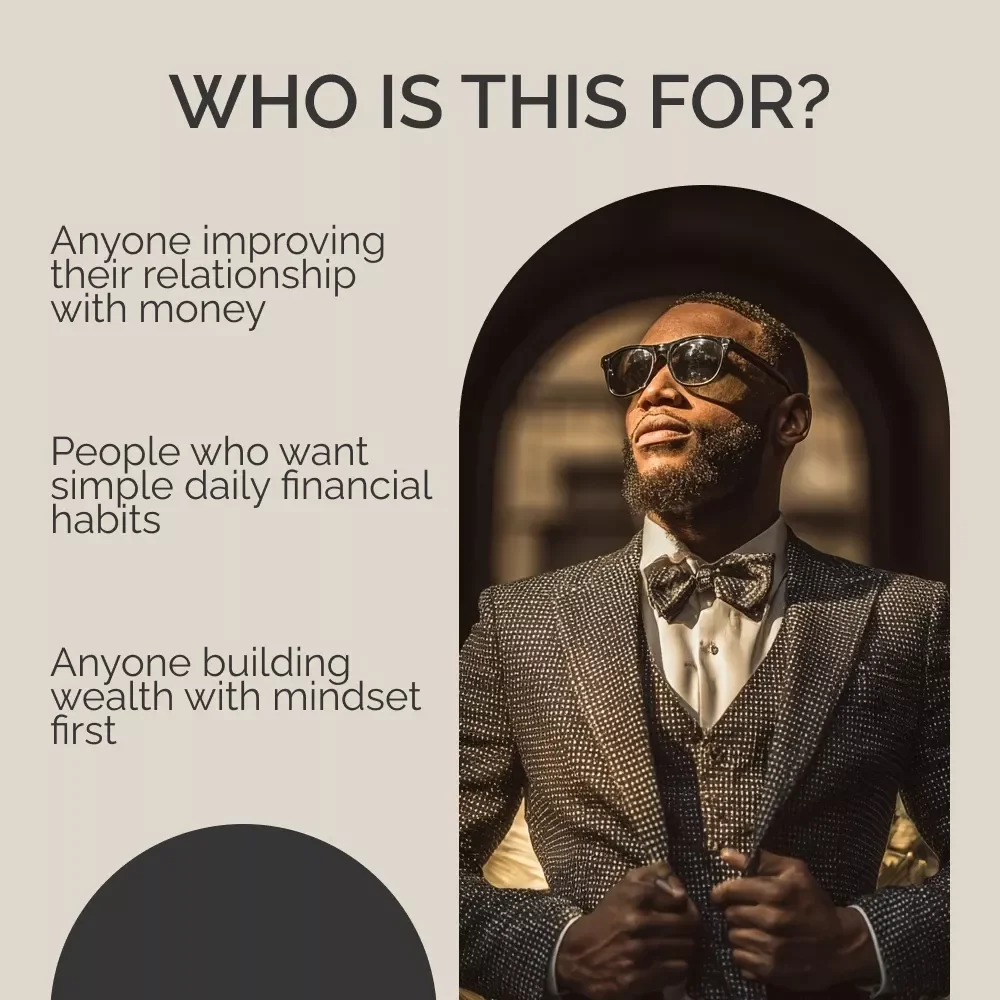 Master Your Money Mindset Checklist | Daily Wealth Habits, Financial Growth Planner & Money Mindset Quotes Digital Download