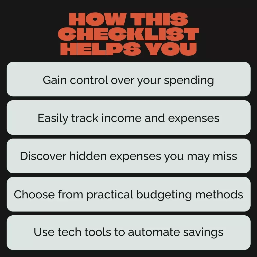 Student Money Survival Checklist: Master Your Budget & Control Your Cash Flow