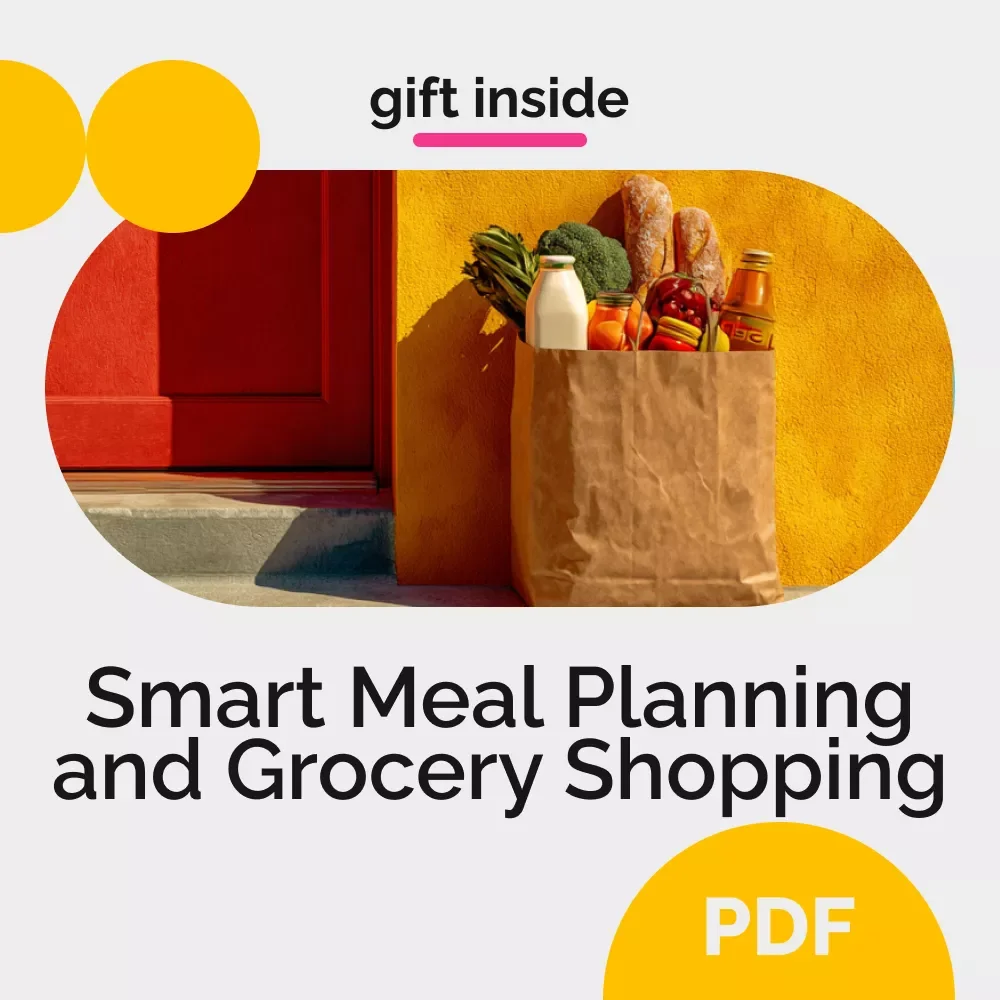 Smart Meal Planning and Grocery Shopping – Your Step-by-Step Guide to Meal Planning for Minimalist Grocery Shopping, Simplify Meals, Reduce Waste, and Save Time and Money
