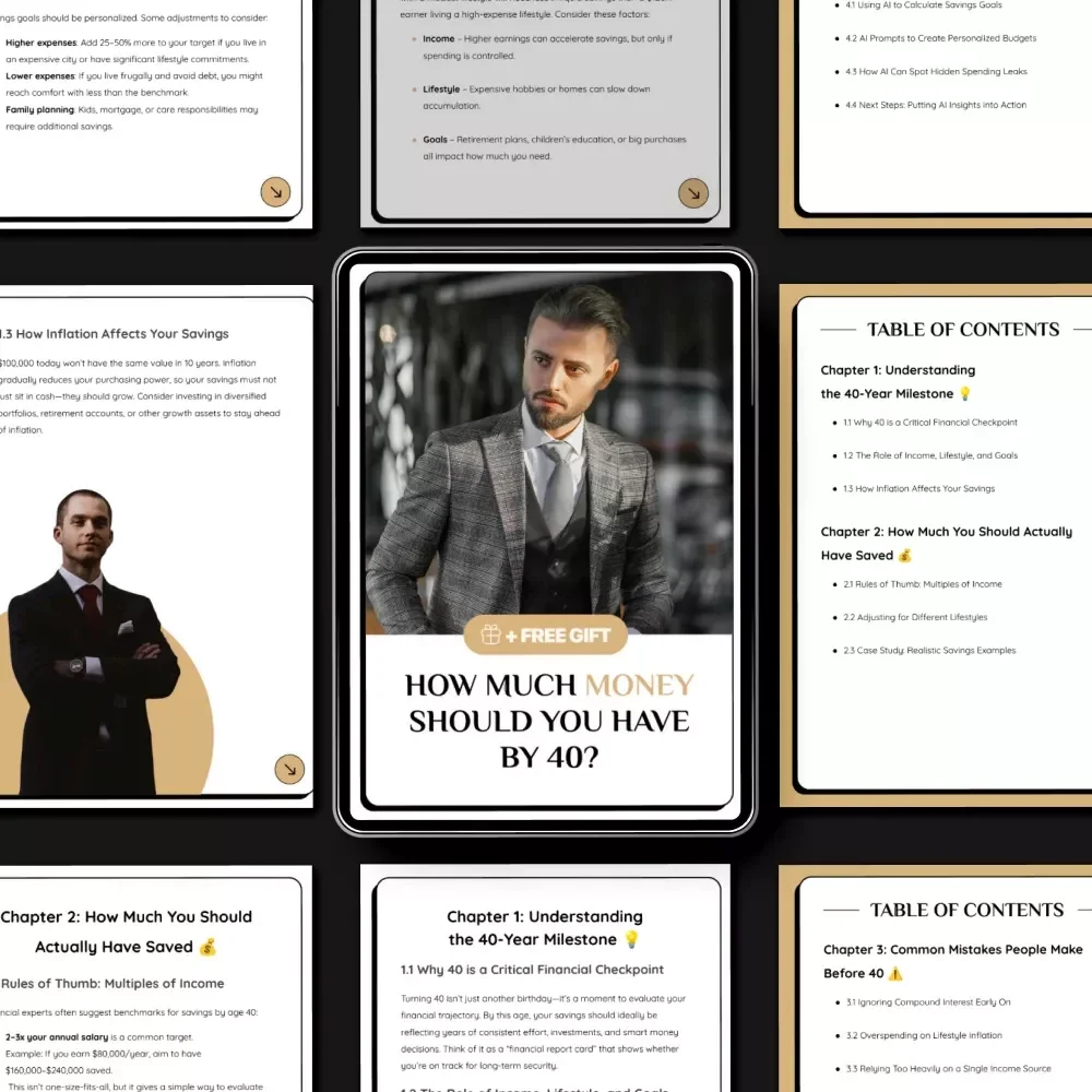 How Much Money Should You Have by 40: Financial Milestones, Savings, and AI-Powered Planning Guide