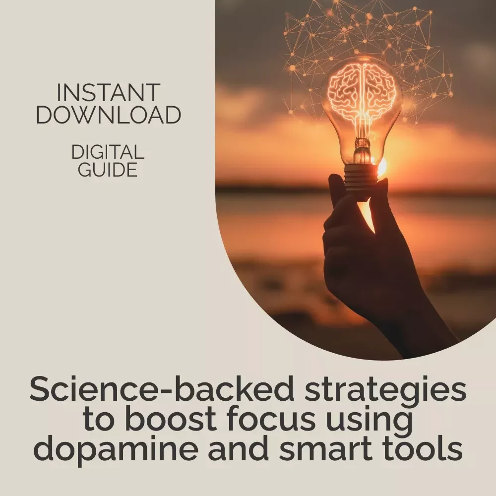Dopamine Drive: Unlocking the Brain’s Focus Fuel – Science-Backed Focus Guide on How to Use Focus Timers and Trackers Effectively for Productivity & Motivation