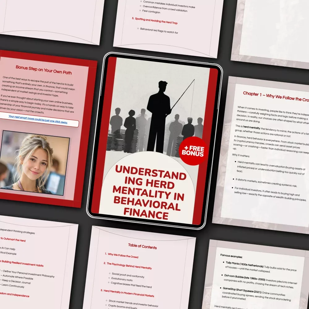 Understanding Herd Mentality in Behavioral Finance – Investor Psychology eBook | Learn How herd mentality behavioral finance Shapes Market Decisions