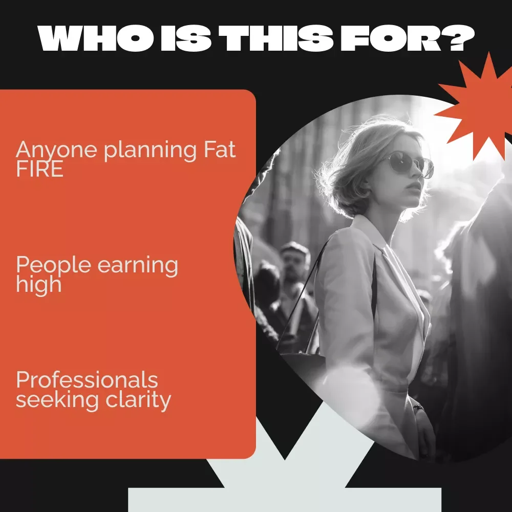 How Much Do You Need to Achieve Fat FIRE? | Luxury FIRE Planning eBook Explaining How Much Do You Need for Fat FIRE, Wealth Goal Calculator Guide, Digital Download