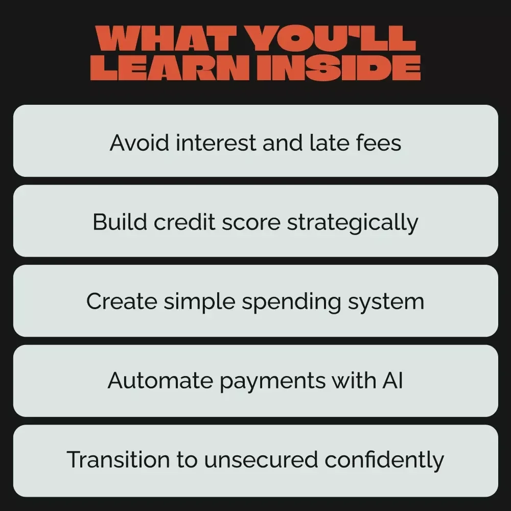 How to Manage Your Secured Credit Card with Confidence – A Step-by-Step Guide on How to Manage a Secured Credit Card, Build Credit Smartly & Take Control of Your Financial Future