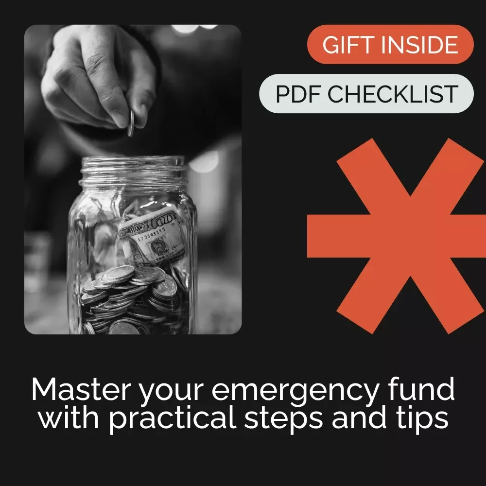 Emergency Fund Mastery Checklist - How Much Should an Emergency Fund Be? Essential Guide for Saving & Budgeting