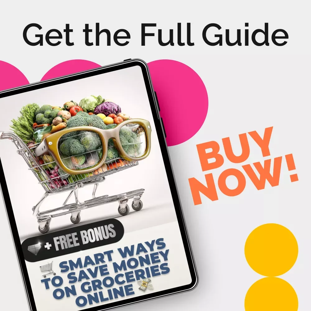 🛒 Smart Ways to Save Money on Groceries Online 💸 | Digital Grocery Budgeting eBook | How to Save Money on Groceries Online