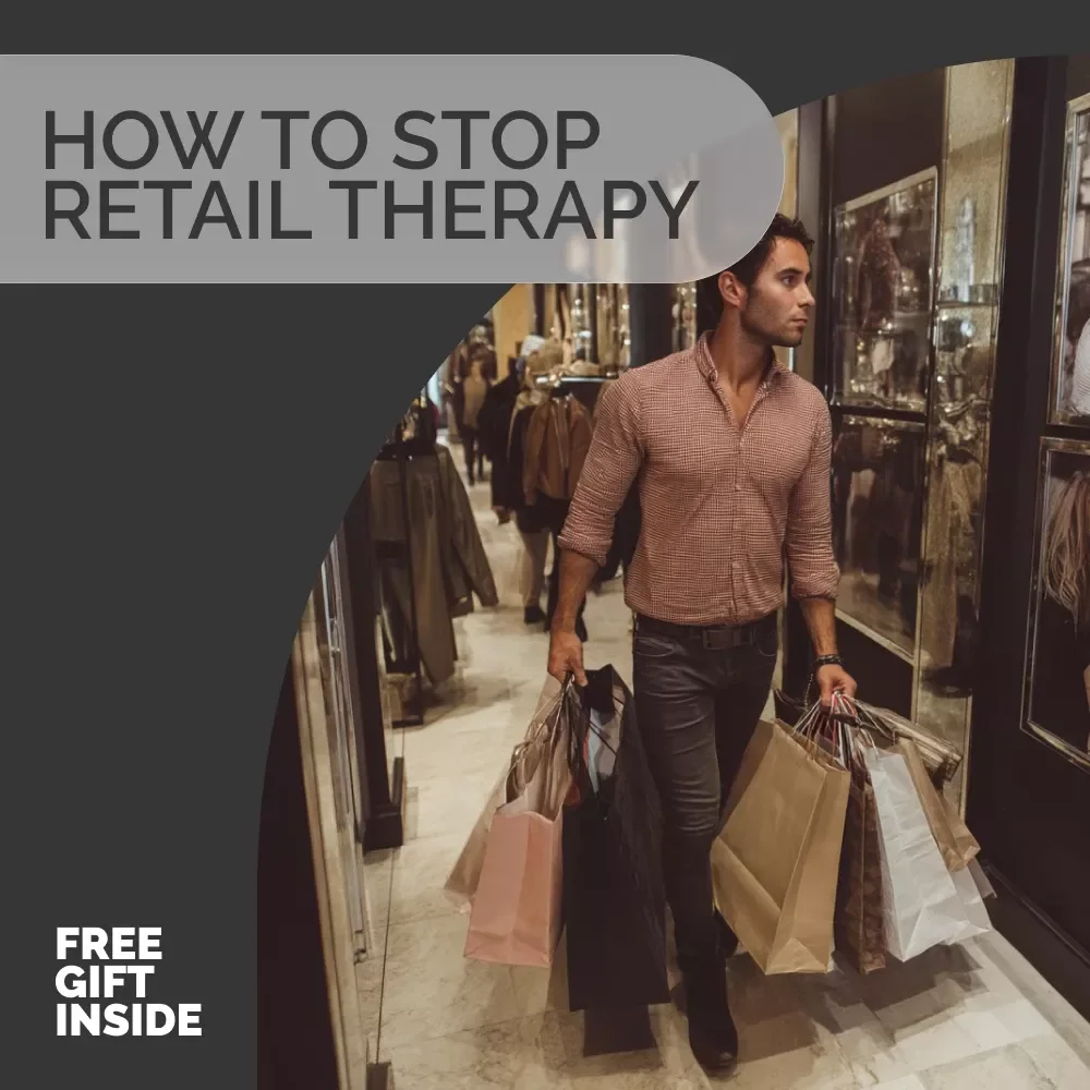 How to Stop Retail Therapy and Take Control of Your Money — Financial Wellness Guide for Impulse Spending, Emotional Spending Help, Printable Budget Mindset Tools, Digital Download | how to stop retail therapy