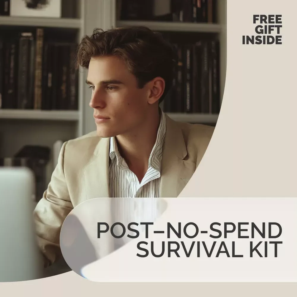 Post–No-Spend Survival Kit: How to Avoid Relapse After No-Spend Challenge Ends Checklist
