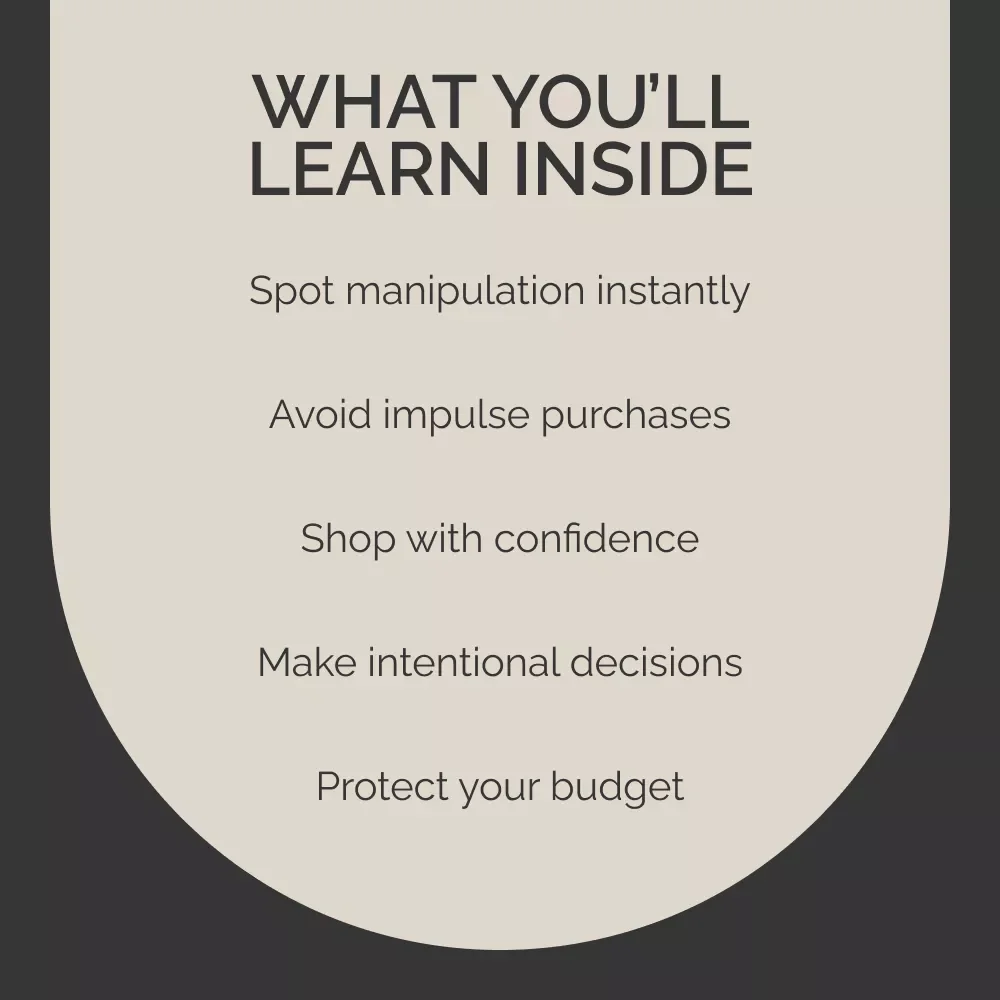 How to Resist Sales and Marketing Traps with Confidence – Smart Consumer Guide to How to Resist Sales and Marketing Traps, Avoid Manipulative Offers, Shop Mindfully