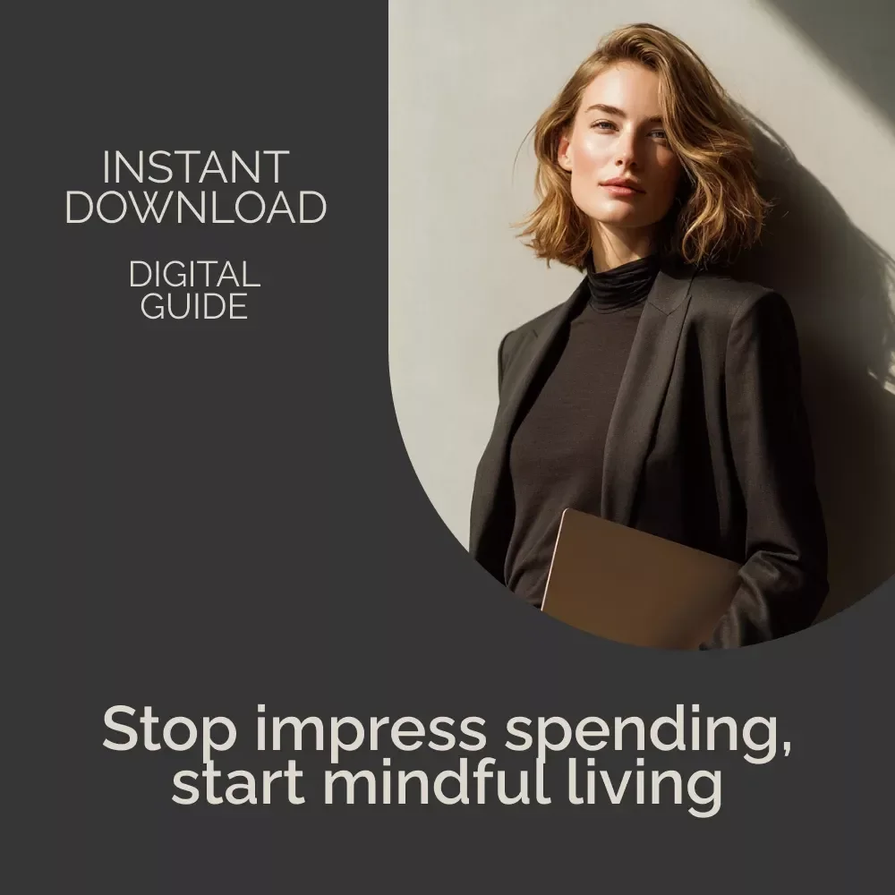 How to Avoid Buying to Impress: Mastering Mindful Spending – A Practical Guide on how to avoid buying to impress, Break Free from Status Spending & Build Lasting Financial Confidence