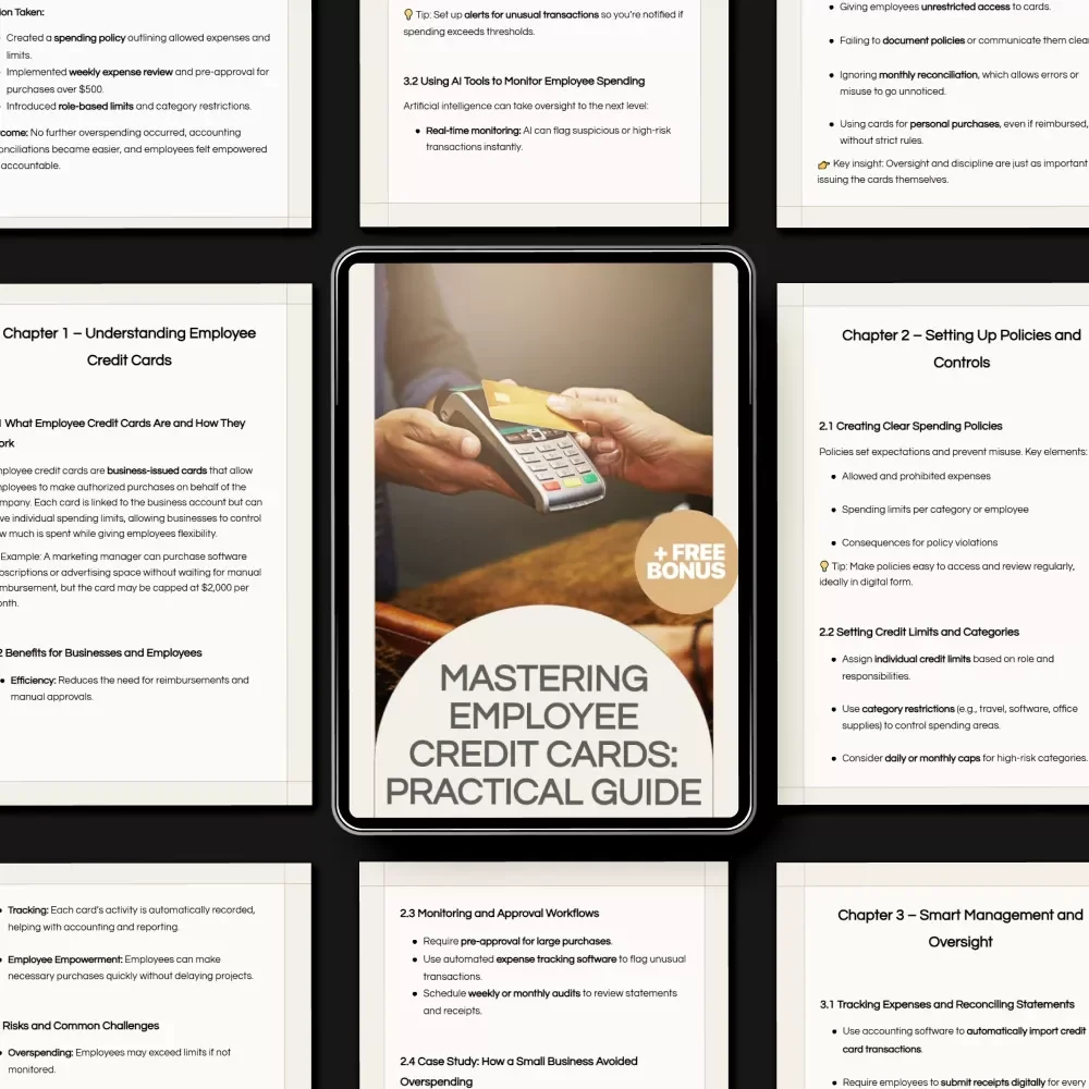Mastering Employee Credit Cards: Practical Guide - How to Manage Employee Credit Cards for Business Efficiency