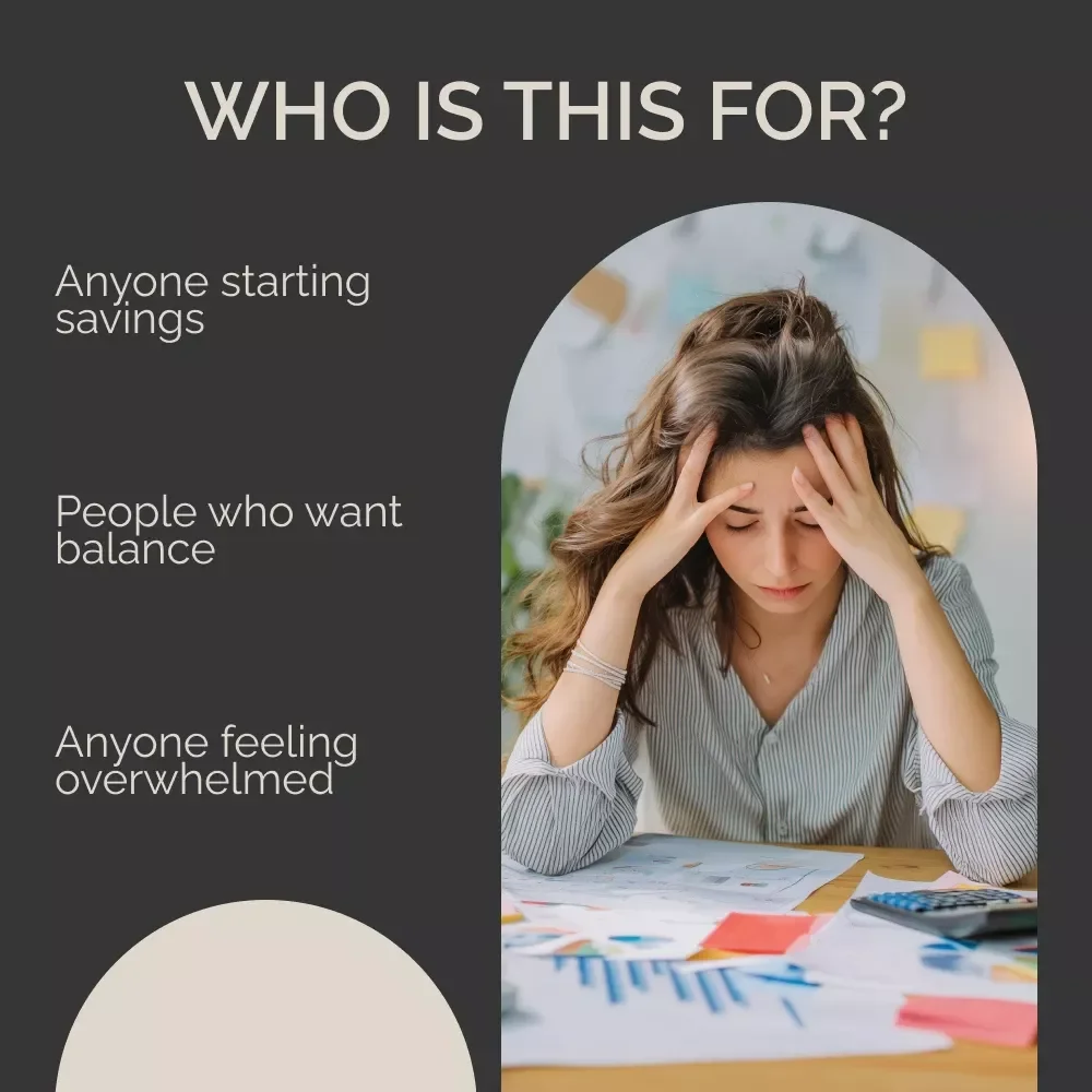 Friendly Guide to Avoiding Burnout in Saving Routine | Digital Download | Money Mindset Support | Budgeting Help | avoiding burnout in saving routines