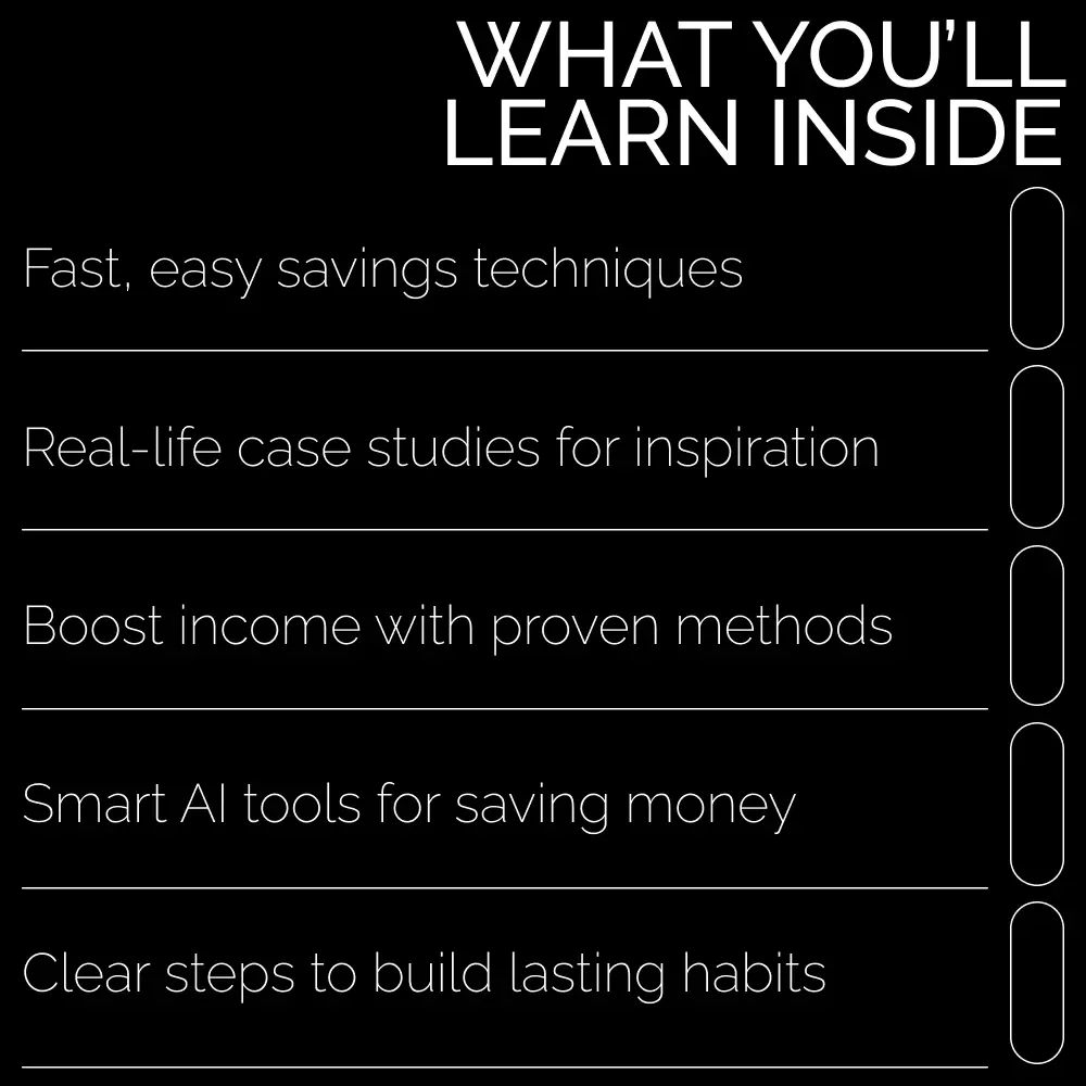 Fast Track to Savings Success: A Step-by-Step Guide to Saving Money Fast and Smart