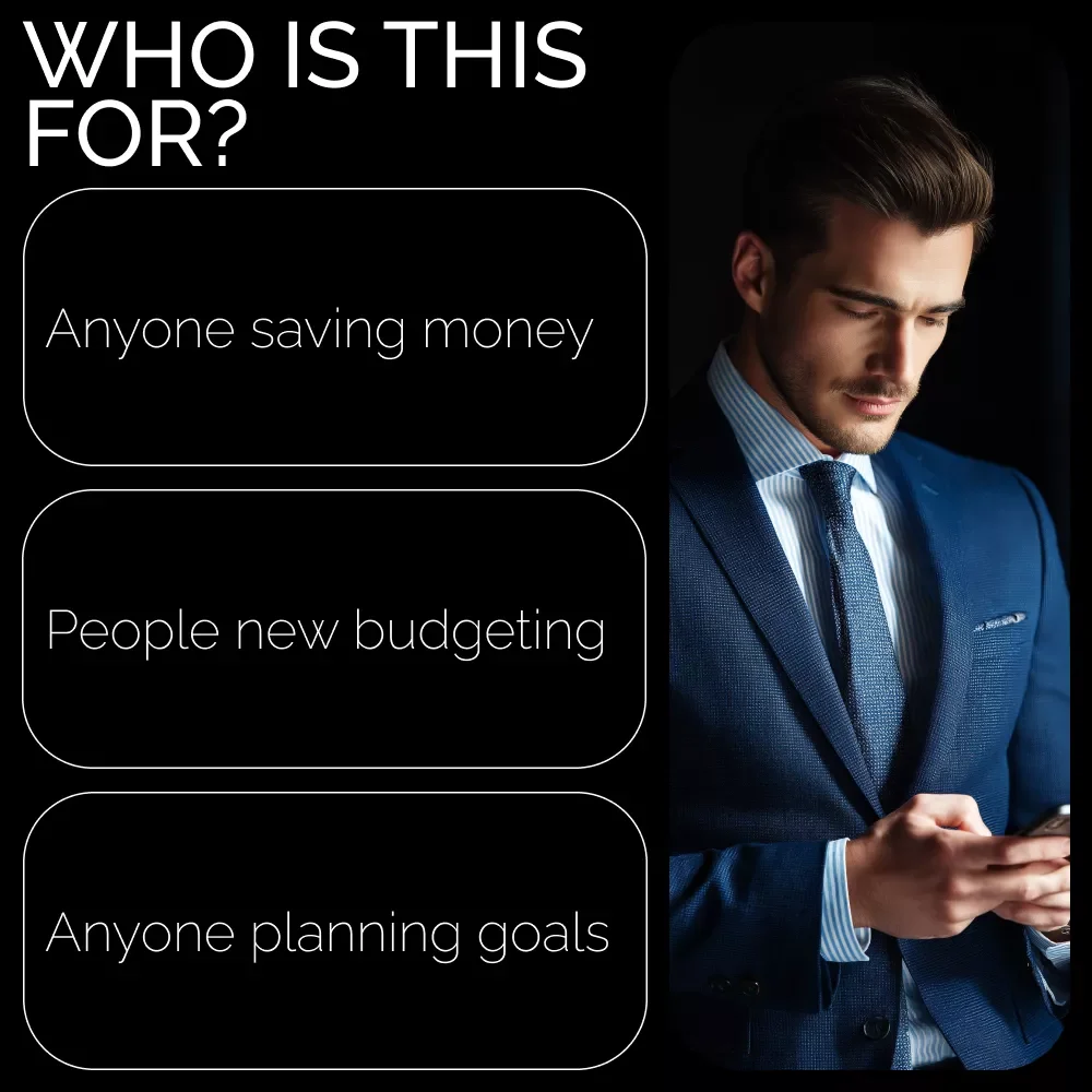 💡 Monthly Savings Checklist | Simple Budget Planner to Decide how much to save per month | Easy Money Goals & Automated Saving System