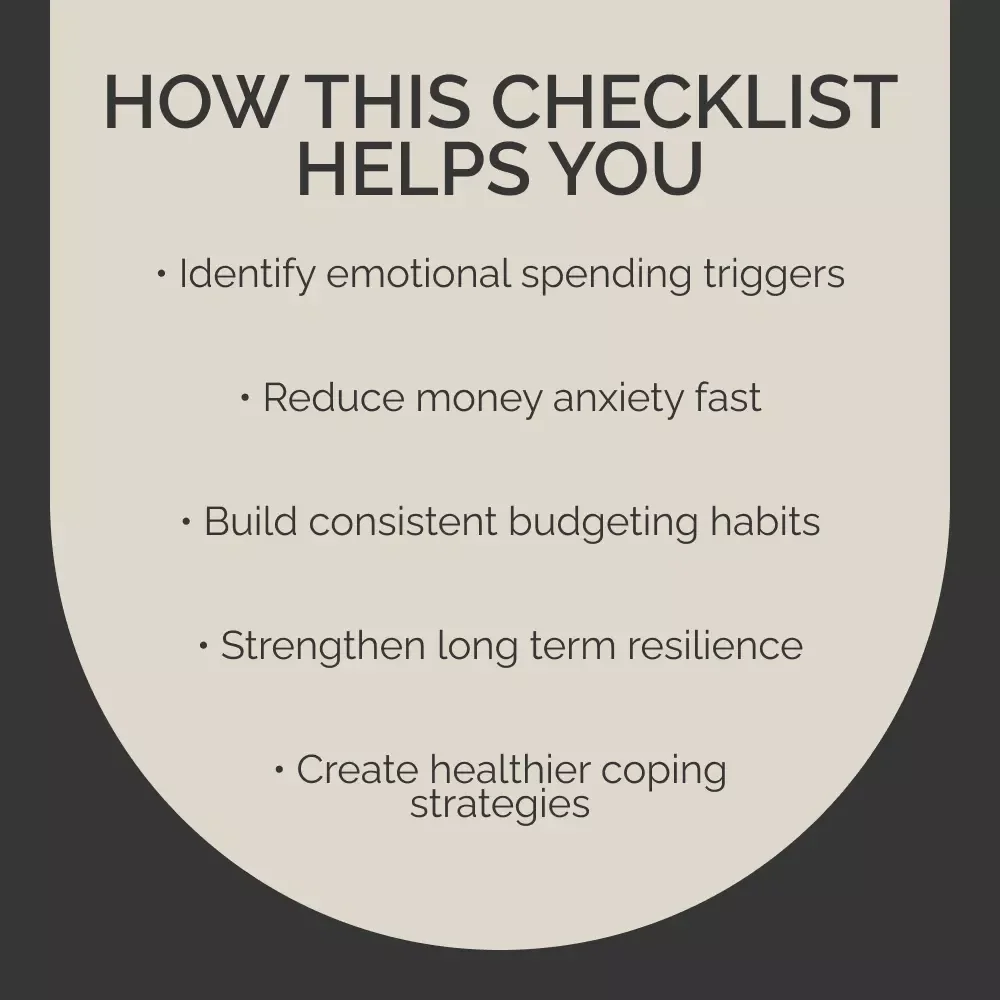 Roadmap to Healing Financial Trauma Checklist – Printable Guide on How to Deal with Financial Trauma, Emotional Spending Recovery Workbook, Money Mindset Reset Planner