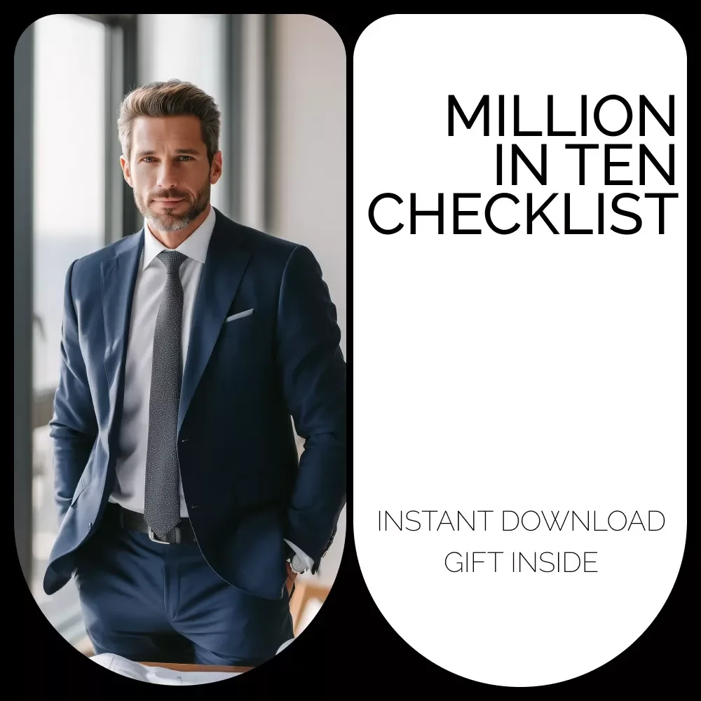 Million in Ten – Action Checklist: Your Path to Achieving $1M in 10 Years