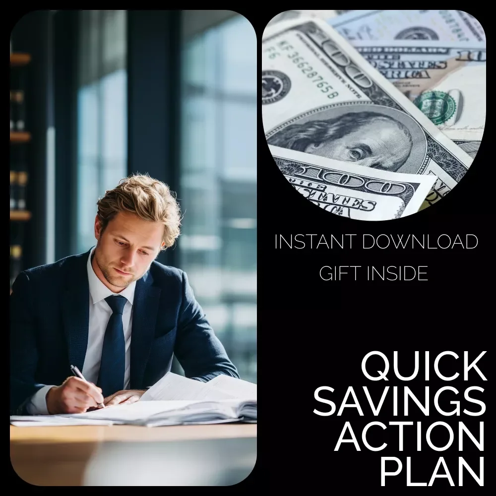 Quick Savings Action Plan: Achieve Your Money Goals Fast with This Easy-to-Follow eBook Guide