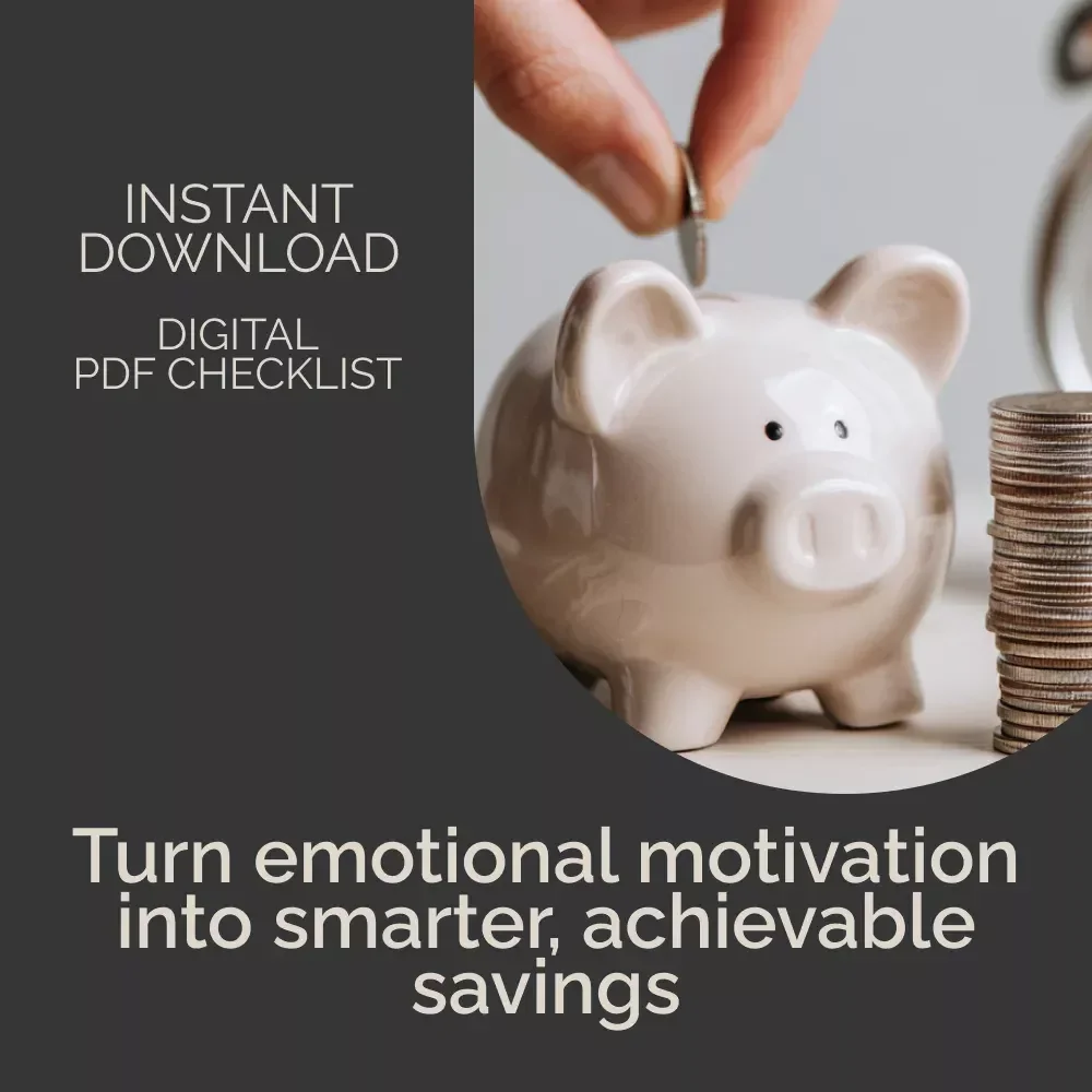Savings with Purpose: Your Emotional Motivation Checklist – Linking Savings to Emotional Motivation for Smarter Goals