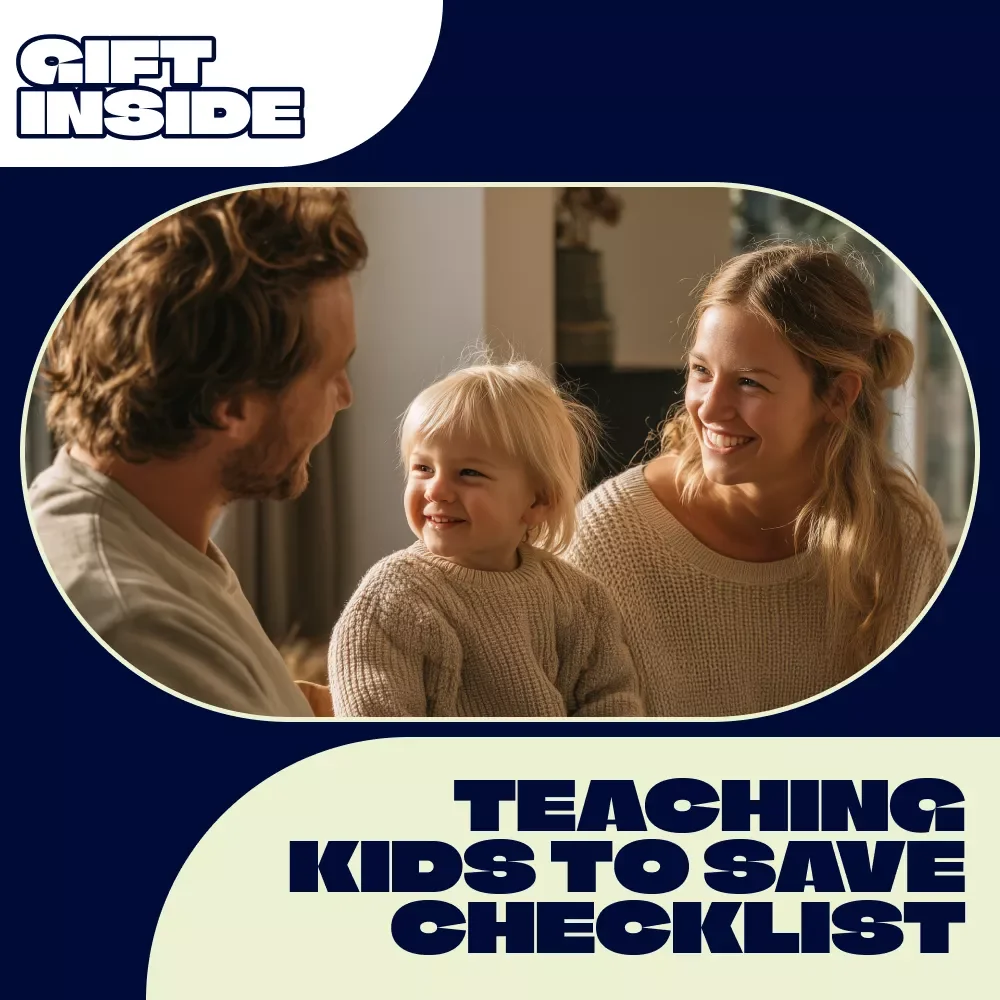 Teaching Kids to Save Checklist – Simple Steps for Parents Learning how to teach kids saving money | Printable Money Habits Guide