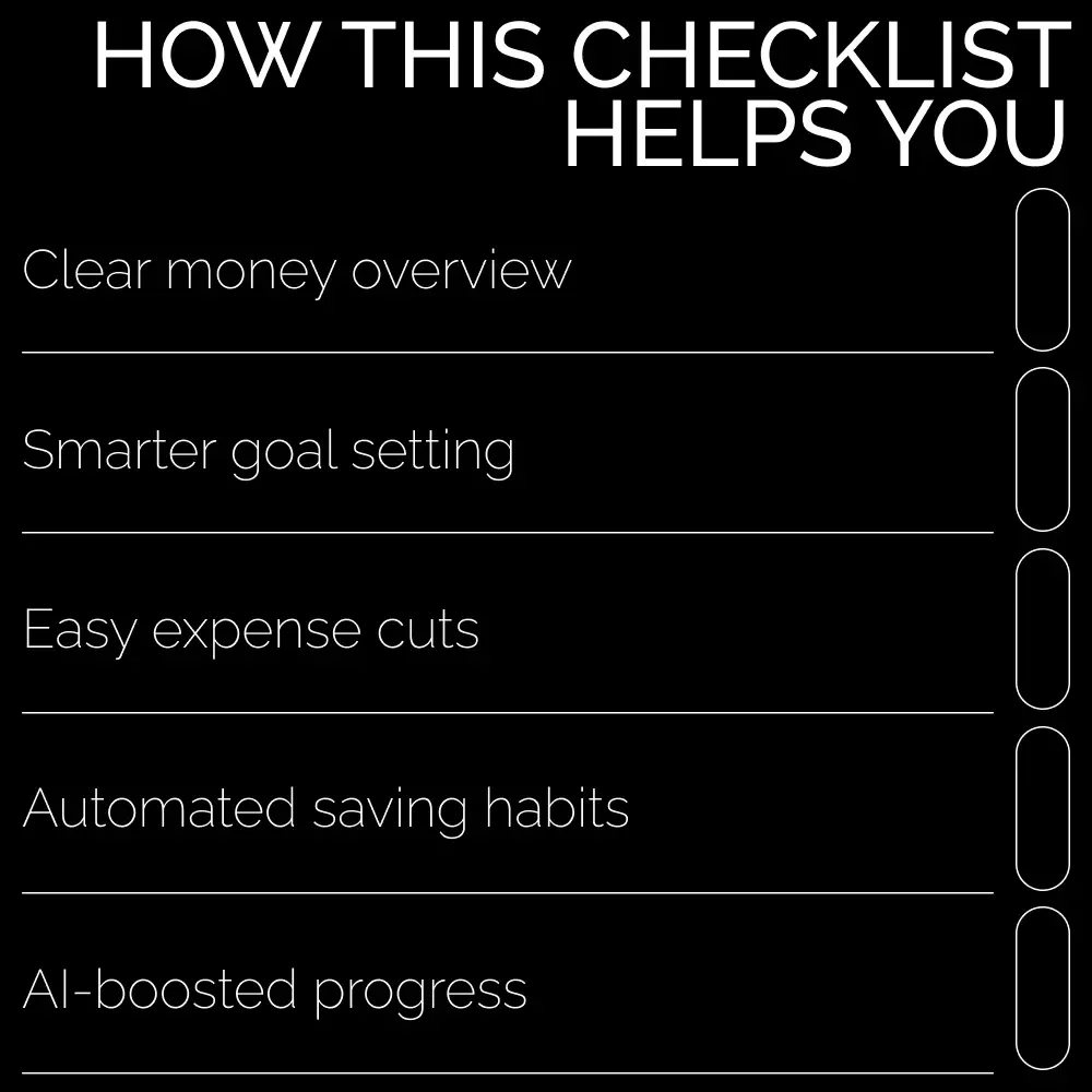 Your 12-Month Savings Game Plan Checklist | Digital Download for Budgeting, Yearly Savings Planning & “how much can i save in a year” Goals